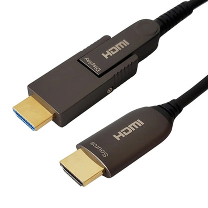 Phantom Cables HDMI-235-50PL Active Optical HDMI Cable, High Speed, Detachable Head, 4k@60Hz 18 GBps HDR, Plenum, 50ft