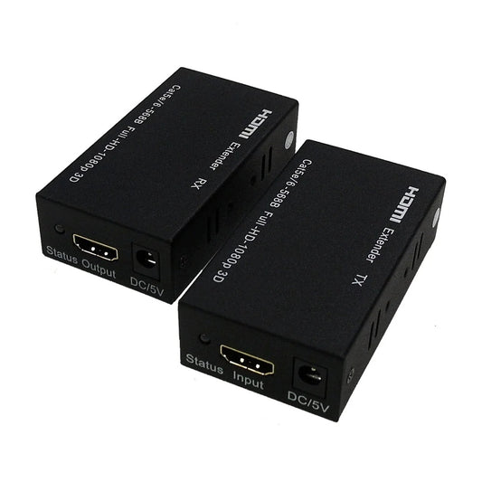 Phantom Cables HDMIEXT70M HDMI Extender Over One Cat5e/6 UTP Cable, 1080P 70 Meters/4k 40 Meters
