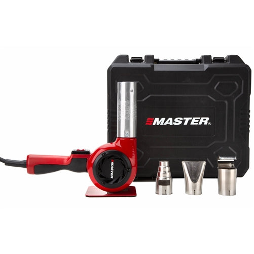Master HG-501D-00-K Heavy Duty Heat Gun (Kit), 1200F/649C Includes Attachments and Storage Case