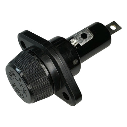 Bussmann HPF Panel-Mount Fuseholder with Screw-Type Knob, for 13/32" x 1-5/16" to 1-1/2" Fuses, 30A/600V