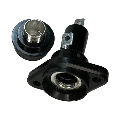 Bussmann HPF Panel-Mount Fuseholder with Screw-Type Knob, for 13/32" x 1-5/16" to 1-1/2" Fuses, 30A/600V