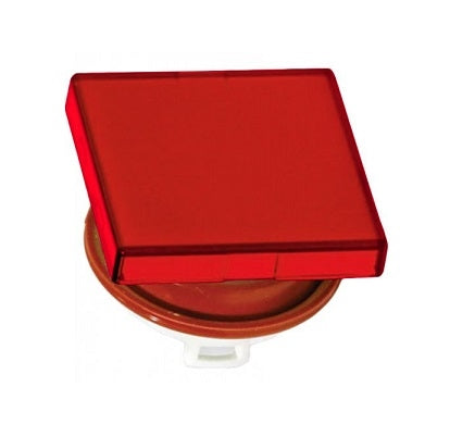 IDEC HW2A-L1-R 22mm Diameter Square Flush Red Lens **CLEARANCE**