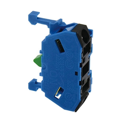 IDEC HW-U10 22mm Diameter N/O Contact Block 10A@110V Resistive (Finger Safe Style)