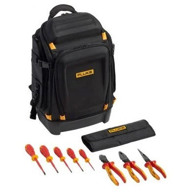 Fluke PACK30 Tool Backpack + Insulated Hand Tools Starter Kit