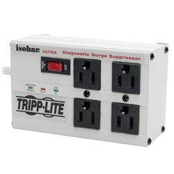 Tripplite ISOBAR4ULTRA Surge Suppressor 4 Outlet All Metal Housing 6-FOOT Cord