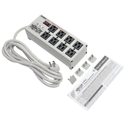 Tripplite ISOBAR8ULTRA Premium Surge Suppressor 8 Outlet All Metal Housing 12-FOOT Cord