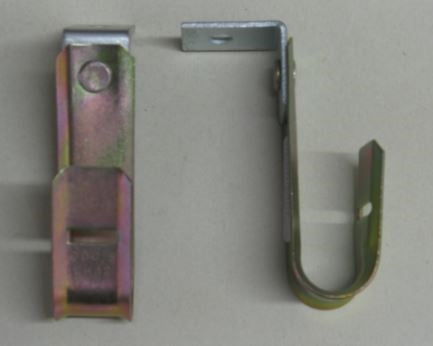 Platinum JH12AC 90 Degree Angled Clip Multi-Purpose J Hook, 3/4" All Steel Construction, UL and cUL Listed
