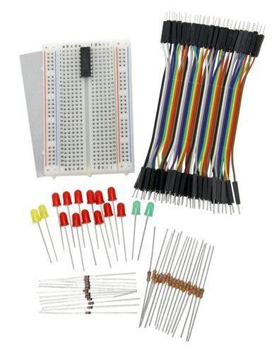 BPS Busboard JRG01-EXP2 Blinky Lights Kit Expansion #2, 10 LED Flashing Circuit and More for JRG01-KIT