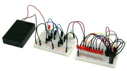 BPS Busboard JRG01-EXP2 Blinky Lights Kit Expansion #2, 10 LED Flashing Circuit and More for JRG01-KIT