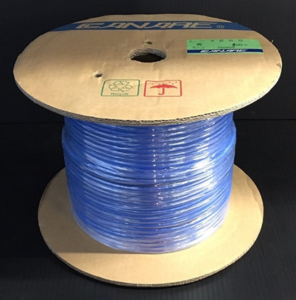 Canare Blue Microphone Cable Star Quad 24AWG 4 Conductor + Shielding L4E6SBLU (100M = Full Roll)
