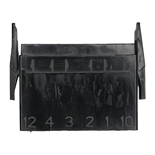 Carling LC1-01 .250" Tab Connector for Selaed Rocker Switches, Black