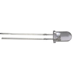 Mode 55-553-0 Orange 5mm LED, Brightness 200-400MCD @ 20mA, 2.1V