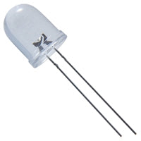 NTE LED 10mm Super Bright Light Green Water Clear Lens, 3500mcd@25ma 4.0V Max, Mfr# NTE30066