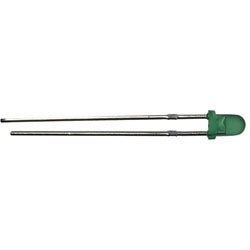 Mode 55-535-0 Green 3mm LED, Brightness 15MCD @ 10mA, 1.9V