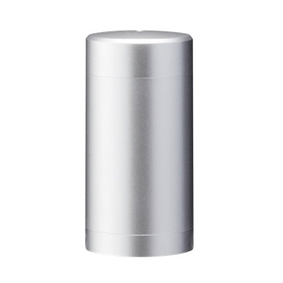 Patlite LR5-02KTNU 50mm, Signal Tower Base Unit, 24V DC, Knock-Out Mount with Terminal Block, Silver