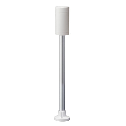 Patlite LR5-02PJNW 50mm, Signal Tower Base Unit, 24V DC, Pole Mount with Circular Bracket and Cable, Off-White