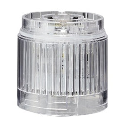 Patlite LR5-E-YZ 50mm LED Unit for LR Signal Tower, Amber with Clear Lens