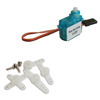Osepp LS-S0307 Small Servo Motor, Plastic Gears