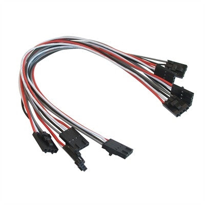 Osepp LS-CAB4P-08 4 Pin I2C Connector 8" Cable Male-Male 4/Pack, Arduino