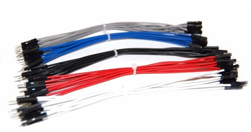 Osepp LS-MFPJ-6 Jumper Wires Male-Female 6" 50/Pack, Arduino