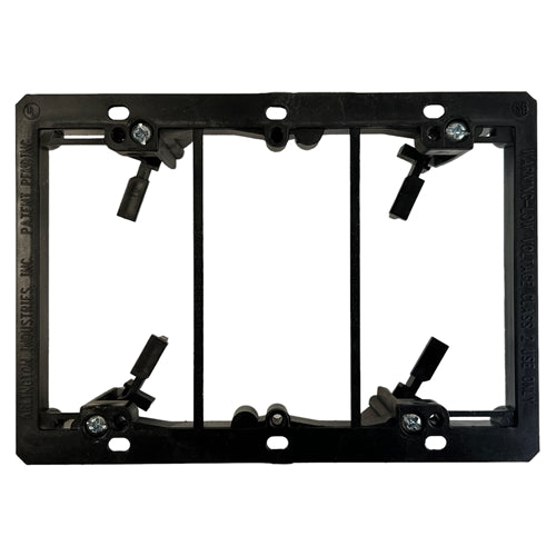 Vanco PVC Low Voltage Mounting Bracket 3 Gang LV3