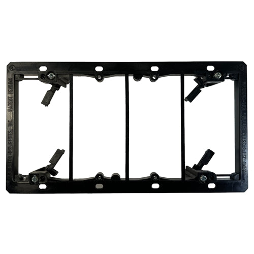 Vanco PVC Low Voltage Mounting Bracket 4 Gang LV4