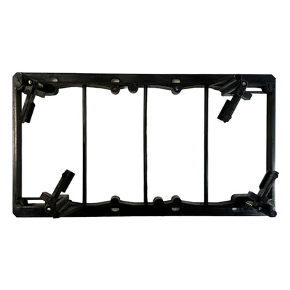 Vanco PVC Low Voltage Mounting Bracket 4 Gang LV4