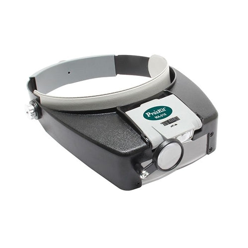 Proskit MA-016 Adjustable Magnification Headband / Visor Light