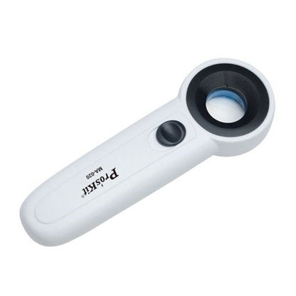 Proskit MA-020 Handheld 22x(19d) LED Light Magnifier