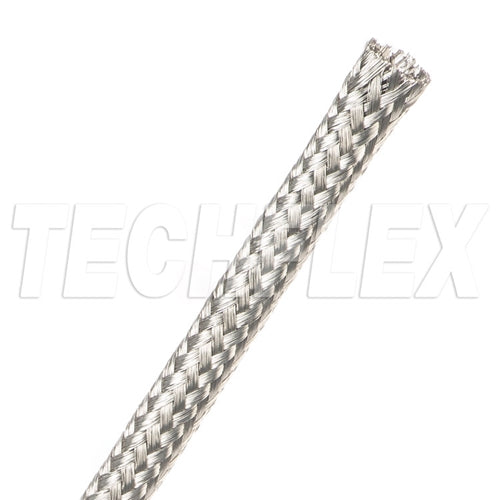 Techflex MBN0.25SV Flexo Tinned Copper 1/4" Sleeving, Ideal for Grounding, EMI, RFI and ESD Protection (30M = Full Roll)