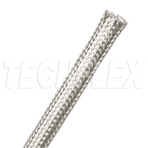 Techflex MBN0.38SV Flexo Tinned Copper 3/8" Sleeving, Ideal for Grounding, EMI, RFI and ESD Protection (30M = Full Roll)