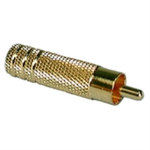 Philmore MDL2 Audio/Video Grade RCA Male Plug, Twist-On Fully Shielded, for Use with RG58 or RG59 Coaxial Cable