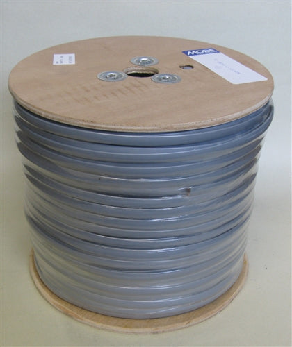 Mode 12-805-0 Modular Telephone Cable, 8 Conductor 28AWG Stranded, Silver (305M = Full Roll)