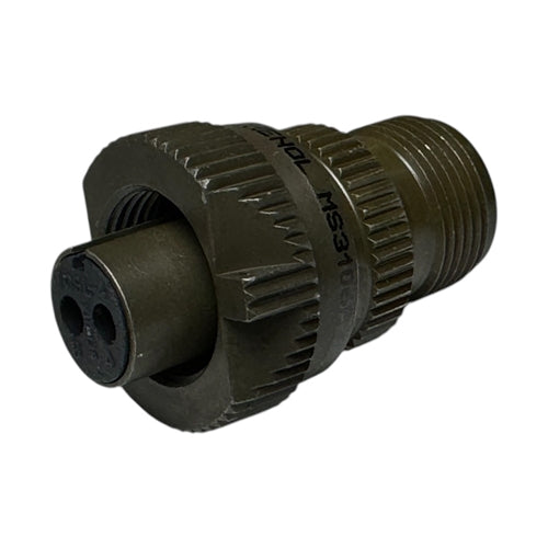 Amphenol MS3106A-10SL-4S Circular Connector w/Female Insert 2 #16 Contacts