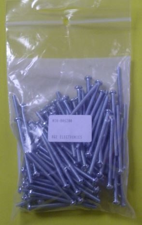 Hardware MSR-006200 6-32 2" Robertson-Slot Bolt / Screw 100/Pack