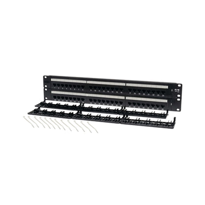 Tripplite N052-048 Tripp Lite Series 48-Port 2U Rack-Mount Cat5e 110 Patch Panel, 568B, RJ45 Ethernet, TAA