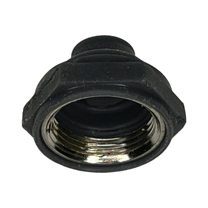 AMP N1030B Hexseal Half Toggle Switch Boot with Hole, Silicone Rubber, 15/32-32 Thread