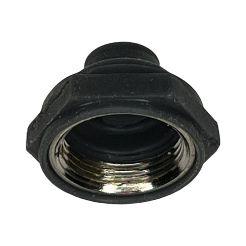 AMP N1030B Hexseal Half Toggle Switch Boot with Hole, Silicone Rubber, 15/32-32 Thread