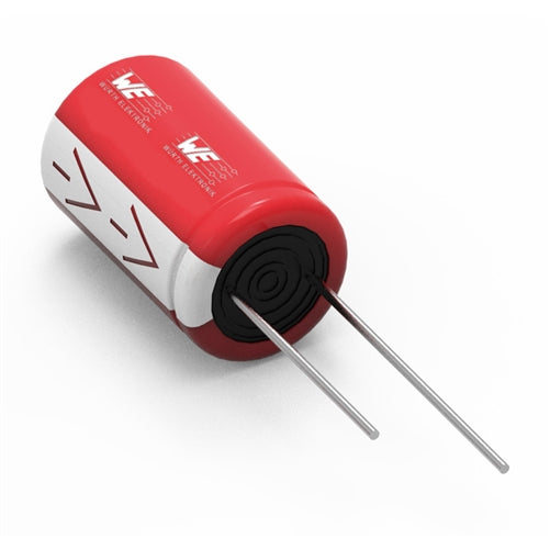 Wurth N10UF25VR Radial Electrolytic Capacitor 10uF 25V (5mm x 12.50mm) 2000 Hours @ 105C Mfr# 860020472003