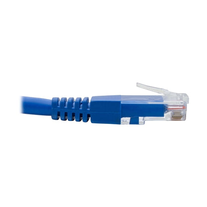 Tripplite N204-001-BL-RA Blue 1ft Right-Angle Cat6 Gigabit Molded UTP Ethernet Cable (RJ45 Right-Angle M to RJ45 M)