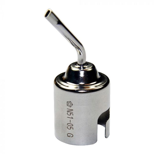 Hakko N51-05 Bent 45 Degree Hot Air Nozzle 1.5 x 3mm, for Hakko FR-811/810B/810