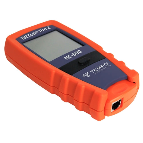 Tempo NC-500 Netcat PRO2 Digital VDV Wiring Troubleshooter /Tester ** Power Over Ethernet PoE Detection **