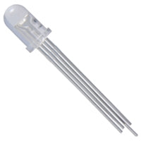 NTE LED 5mm 4-LEAD Tricolour LED Red/Green/Blue NTE30115