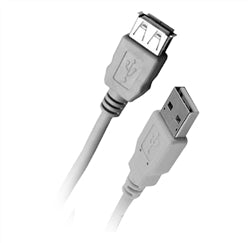 Quest NUB-3210 USB 2.0 A-A Male-Female Extension Cable (10ft)