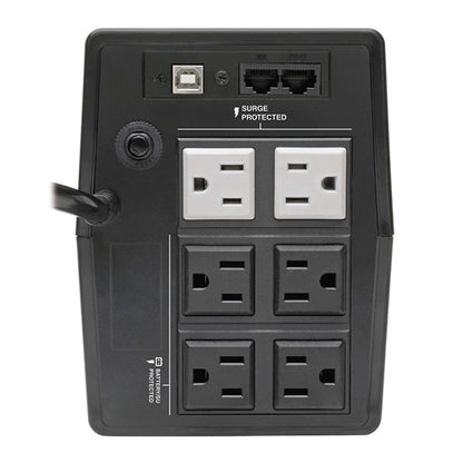 Tripplite OMNI700LCDT 700VA 350W Line-Interactive UPS with 6 NEMA 5-15R Outlets, 120V, 50/60Hz *Replaces OMNISMART700TSU