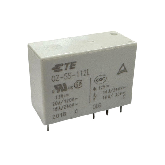 TE OZ-SS-112L PCB Relay SPDT 12VDC, 16A@24VDC/240VAC