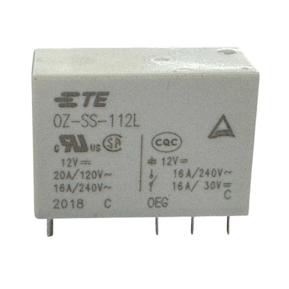 TE OZ-SS-112L PCB Relay SPDT 12VDC, 16A@24VDC/240VAC