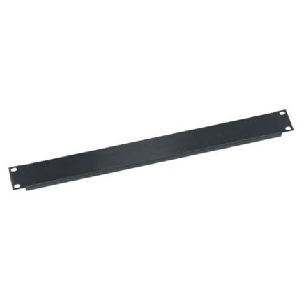 Middle Atlantic PBL-1 1U Flanged Blank Rack Panel, Aluminum