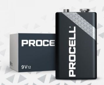 Duracell PC1604 9V Procell Alkaline Battery