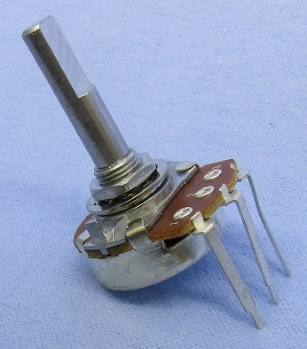 Philmore PC38 1MOhm Ohm Log / Audio Taper Potentiometer, No Switch, Combo Terminals